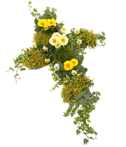 Yellow Planted Cross