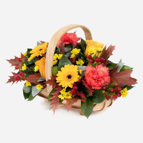 Autumn hedgerow basket