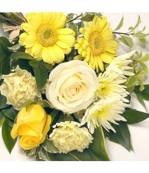 mixed sheaf yellow and white