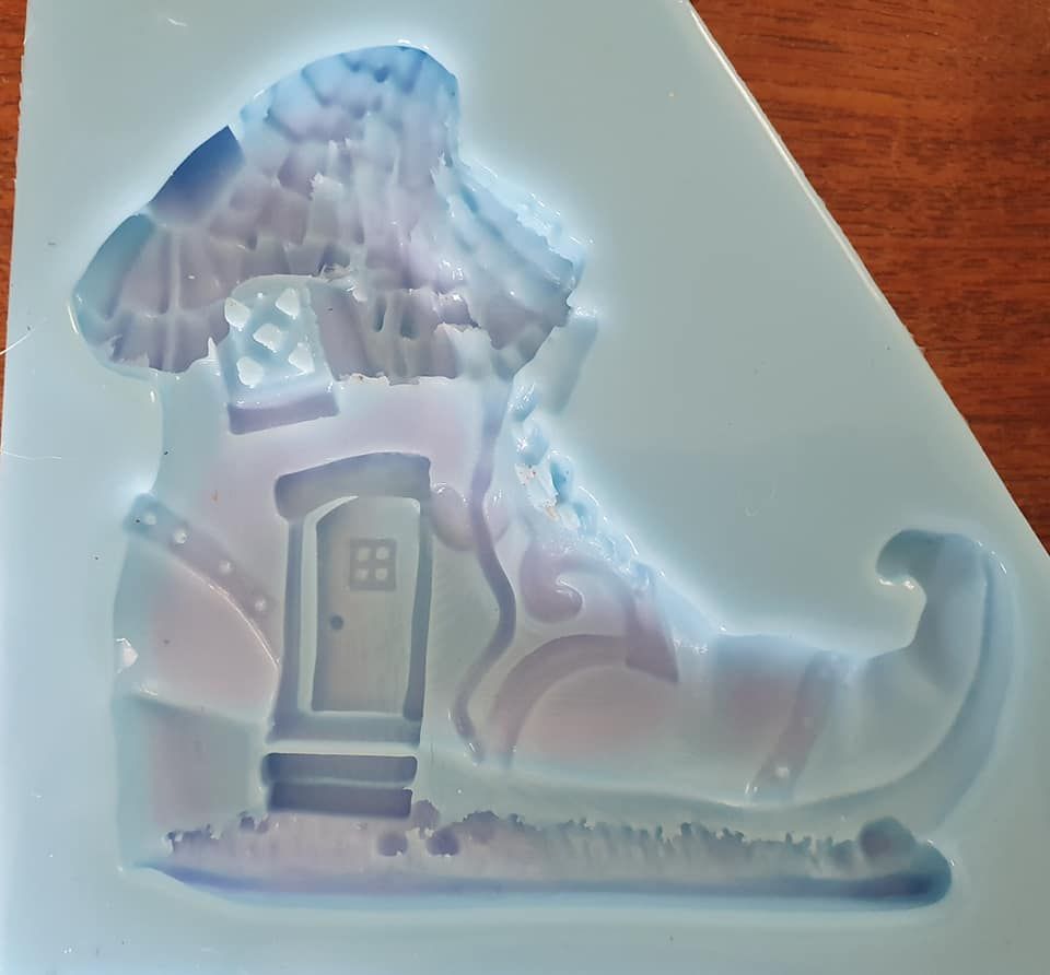 Fairy House Boot Silicone Mould