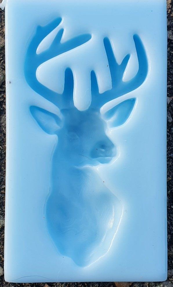 Large Stag Silicone Mould