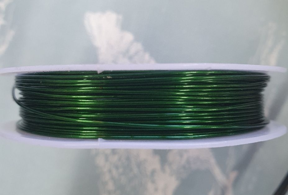 .6mm Copper Coated Wire Green