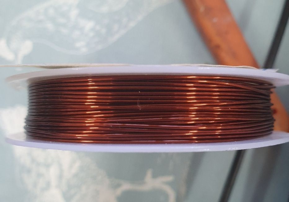 .6mm Copper Coated Wire Brown