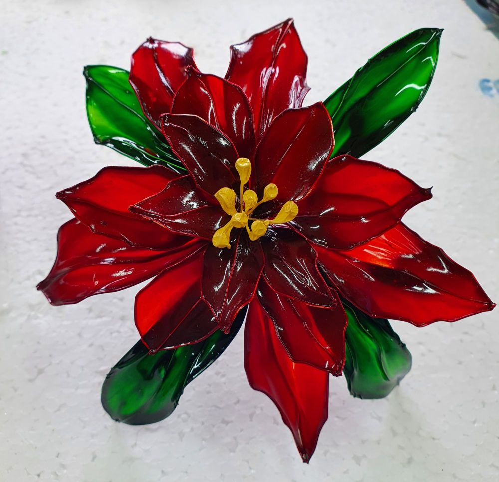 The Craft Hut Poinsettia Flower Kit
