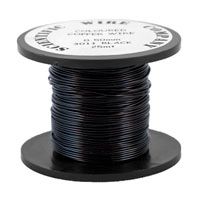.3mm Black Copper Coloured Craft Wire 70mt