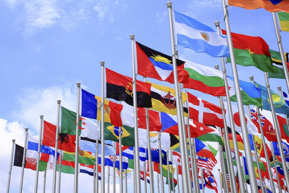 International Flags 5' x 3'