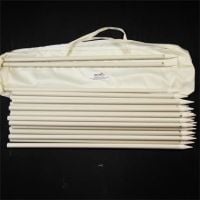 Set of Rigid Poles for Pitch Flags (26) (including bag)