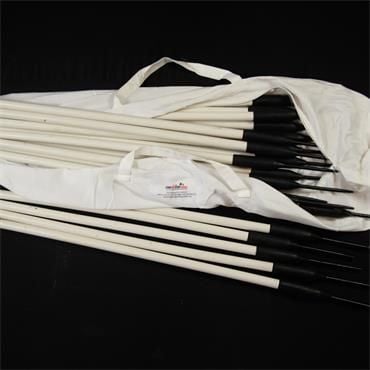 Set of Flexi Poles for Pitch Flags (26) (including bag)