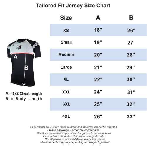 jersey-sizing