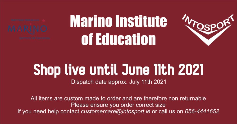 MARINO INSTITIUTE OF EDUCATION - ONLINE SHOP BANNER