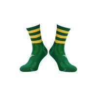 Green / Gold Midi Socks