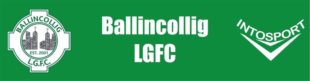 BALLINCOLLIG LGFC - CORK - ONLINE SHOP ITEMS BANNER