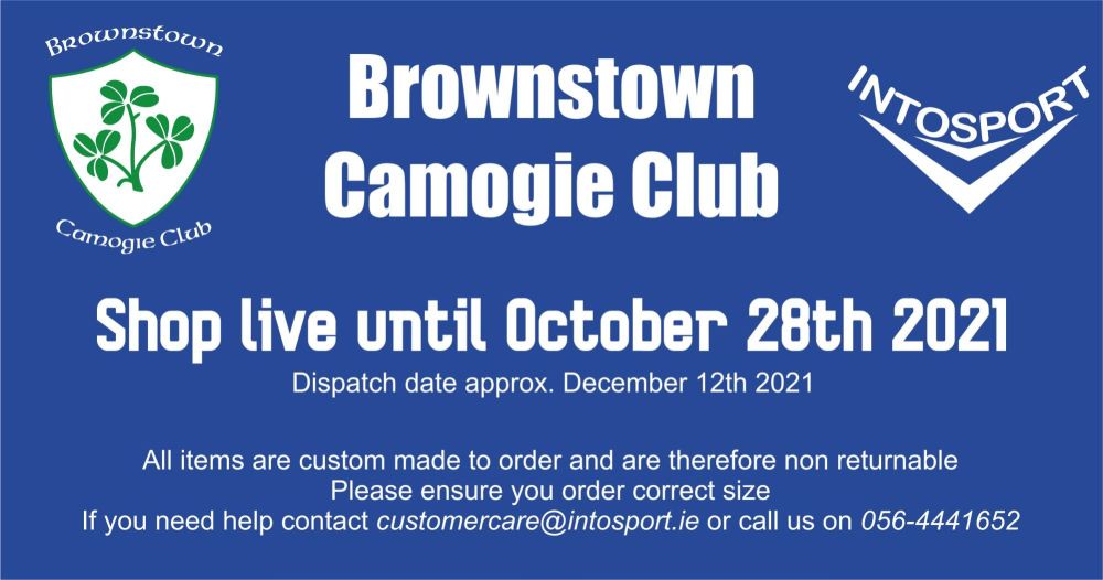 BROWNSTOWN CAMOGIE - ONLINE SHOP BIG HEADER