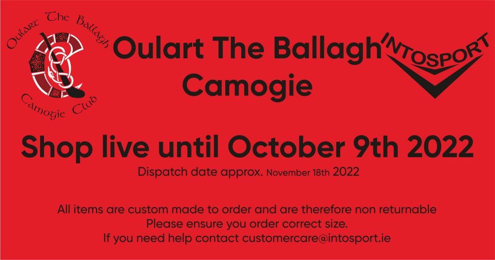 OULART THE BALLAGH CAMOGIE - WEXFORD HEADER