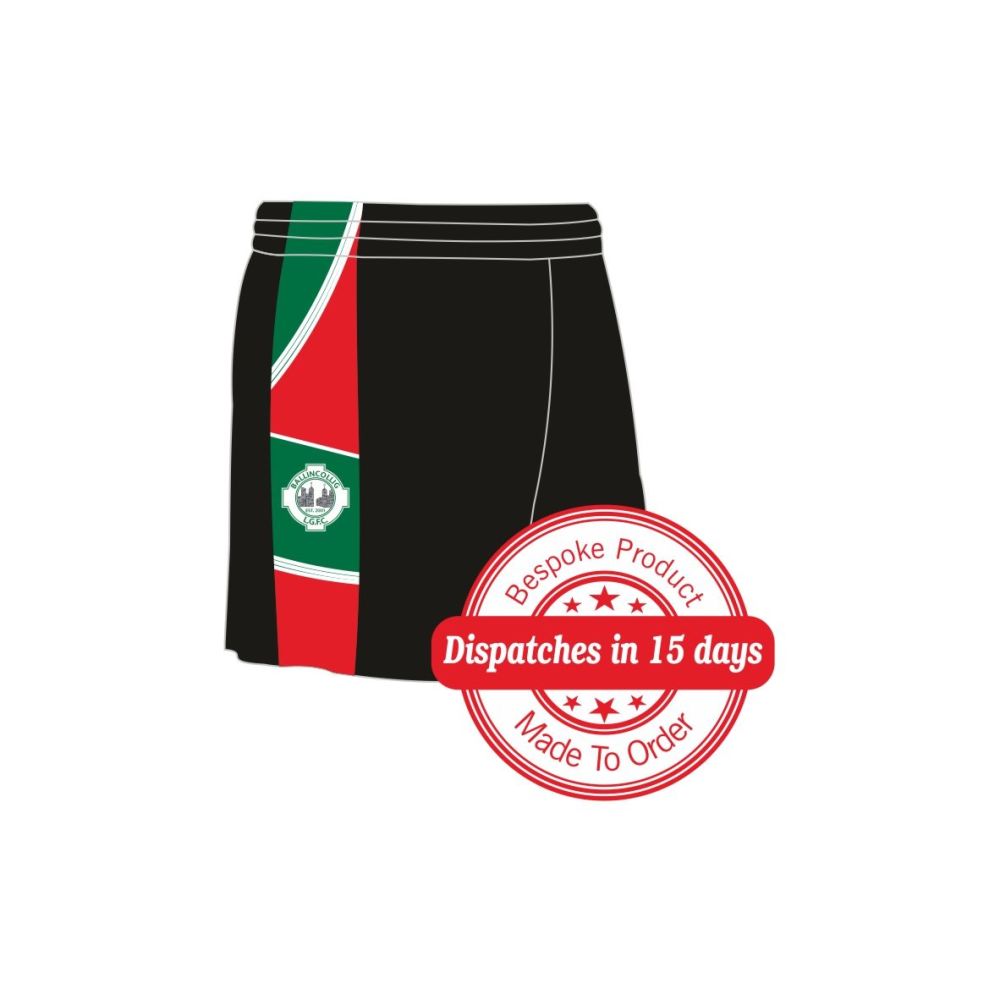 Ballincollig LGFA Black Boyne Shorts Kids'