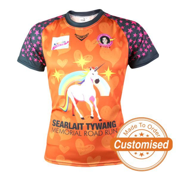 Kids Searlait Tywang Memorial Road Run Training Jersey 2023