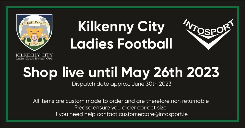 KILKENNY CITY LGFA - ONLINE SHOP BIG BANNER 2023