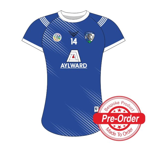 Laois Camogie Tailored Fit Playing HOME Jersey