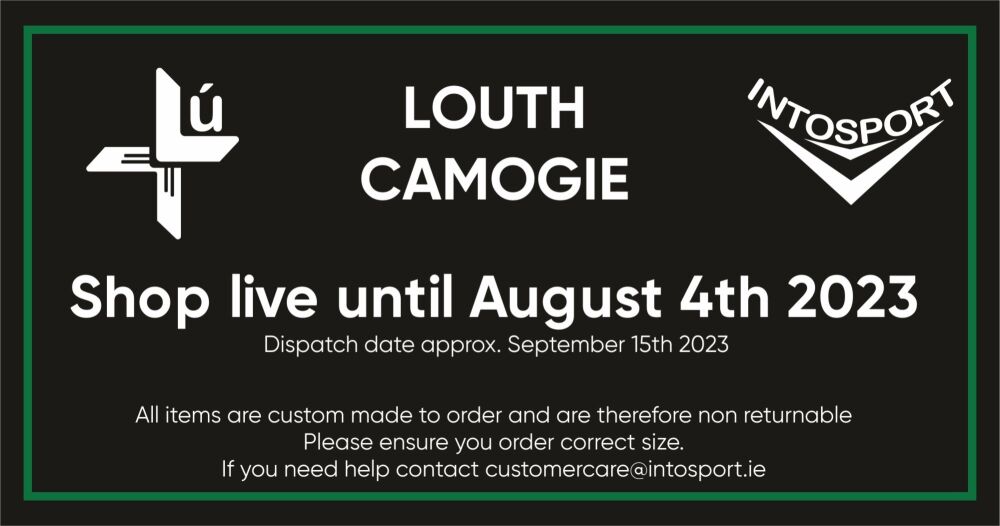 LOUTH CAMOGIE ONLINE SHOP header