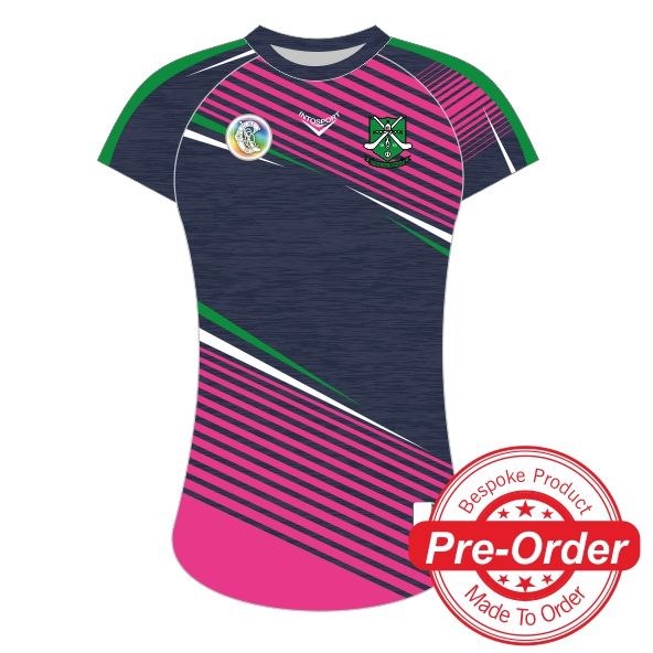 Graiguenamanagh Camogie Adult Pink Training Jersey