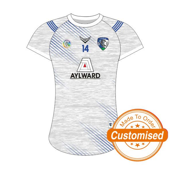 Laois Camogie Kids' Fit Playing AWAY Jersey