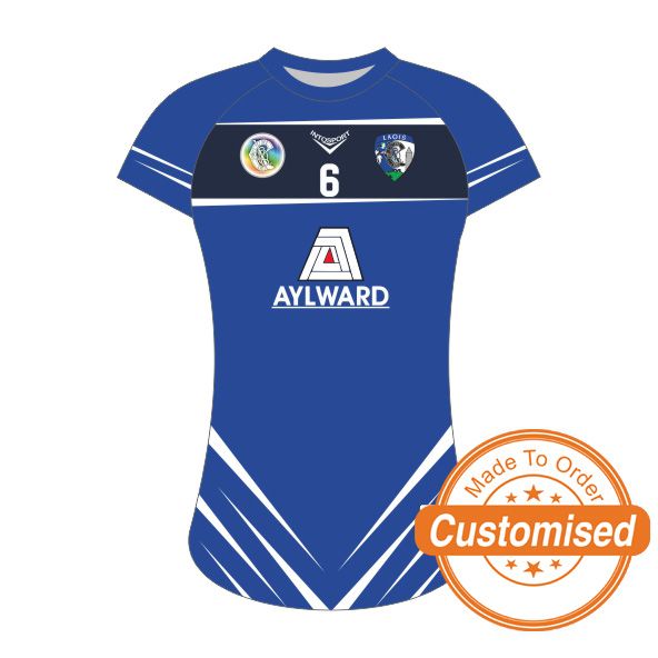 Laois Camogie Kids' Fit Playing HOME Jersey