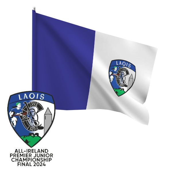 Laois Camogie All-Ireland Final 2024 - 3'x2' Flag