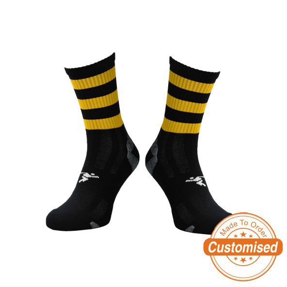 Kilkenny Camogie - Midi Socks - Black / Amber