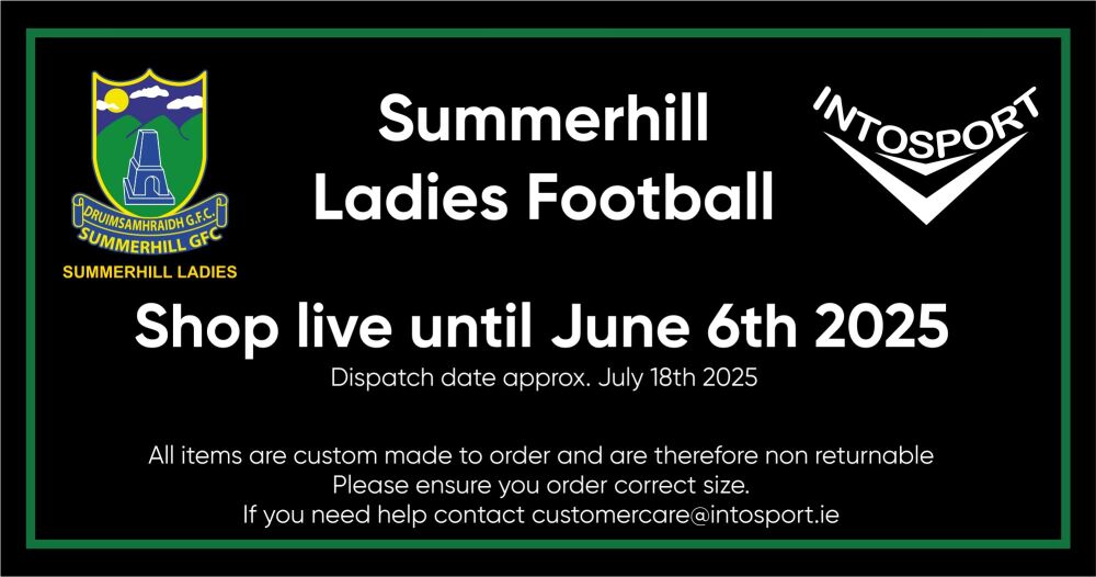 SUMMERHILL LGFA - MEATH - ONLINE SHOP HEADER 2025