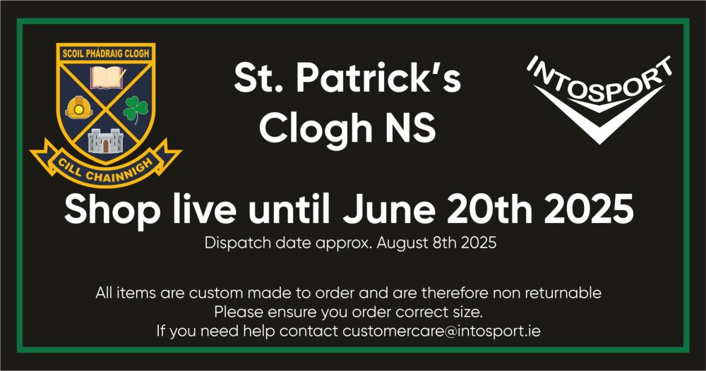 CLOGH NS - CLUB SHOP BANNER