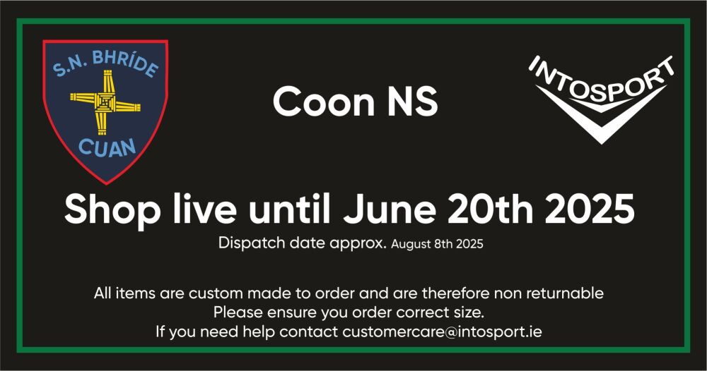 COON NS - KILKENNY - ONLINE SHOP header