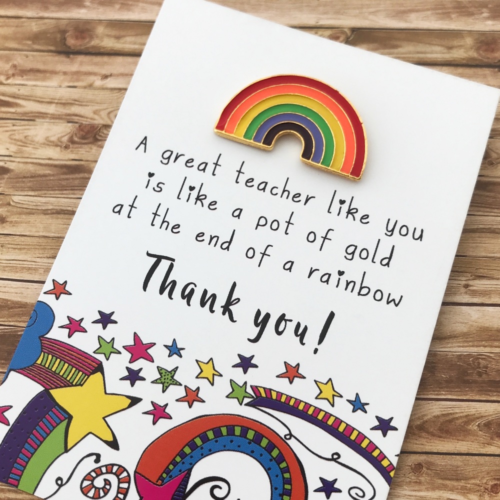 Great Teacher pin gift