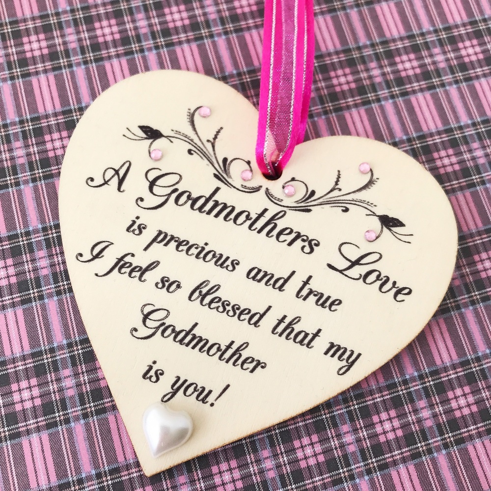 Special Godmother heart