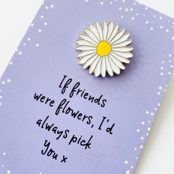 Friend Flower Pin