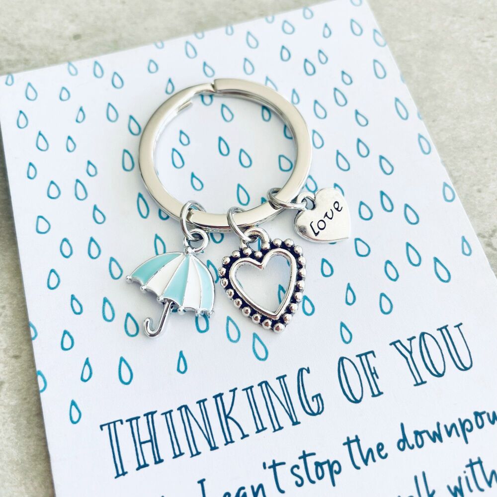 Here For You Keyring Gift