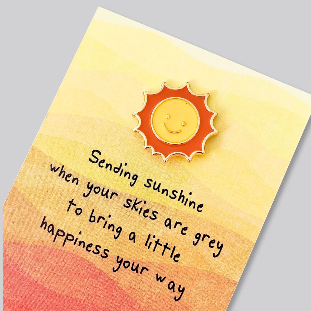 Sending Sunshine Pin Gift