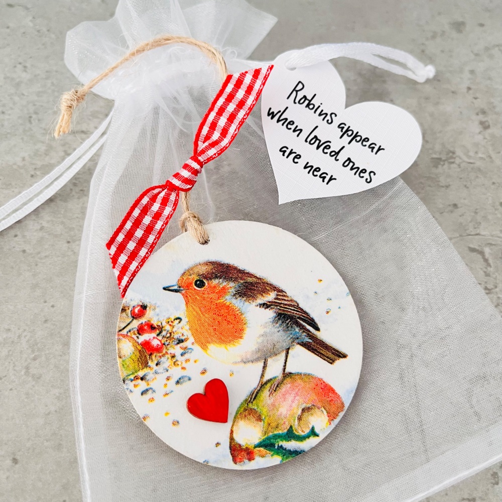 Christmas Robin Decoration