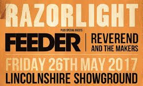 Razorlight Feeder Concert 2017 Lincoln Showground