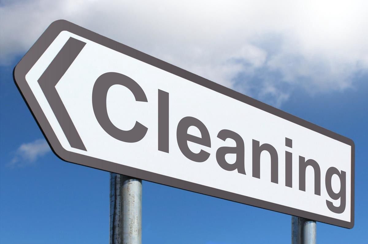 cleaning-sign