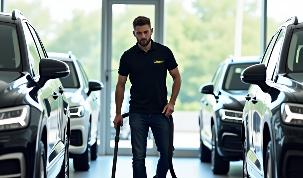 staff-cleaning-dealership-lincoln