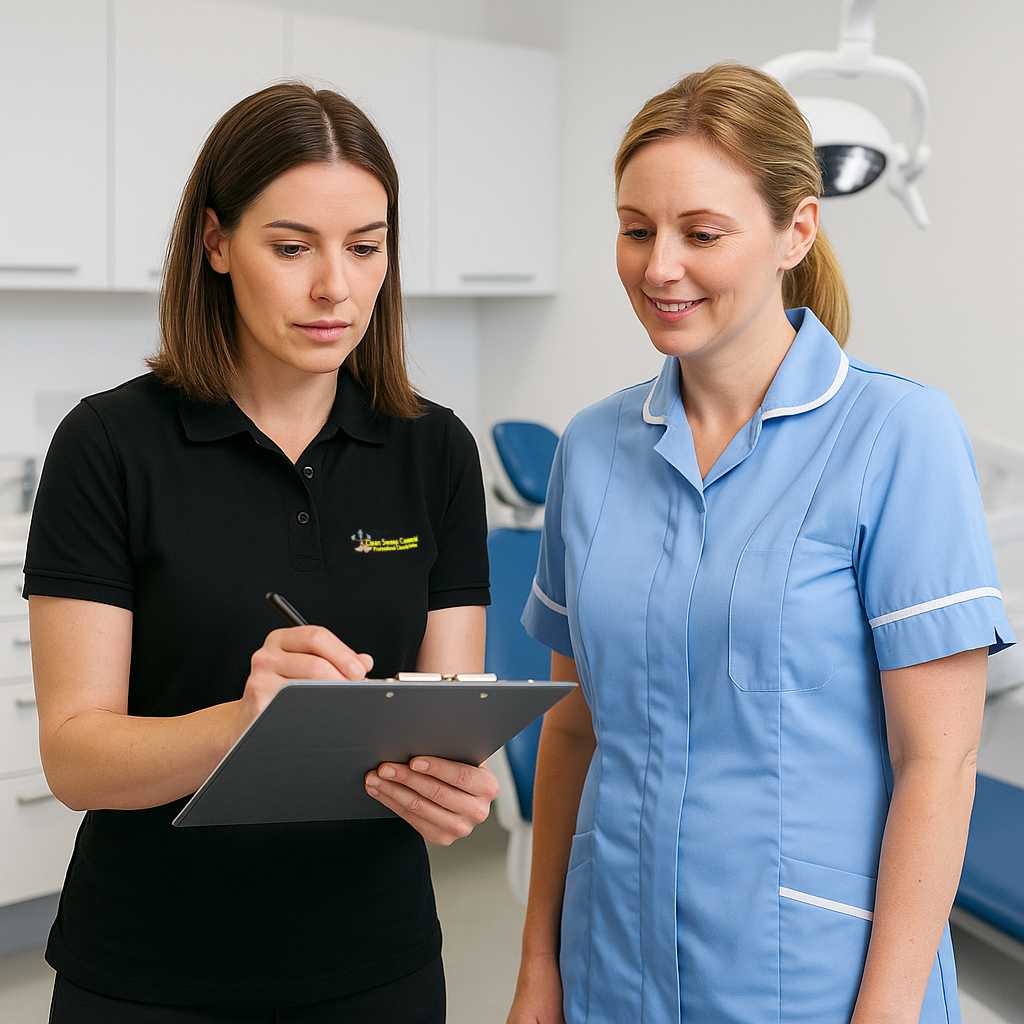 Contract cleaning support for Newark medical practices