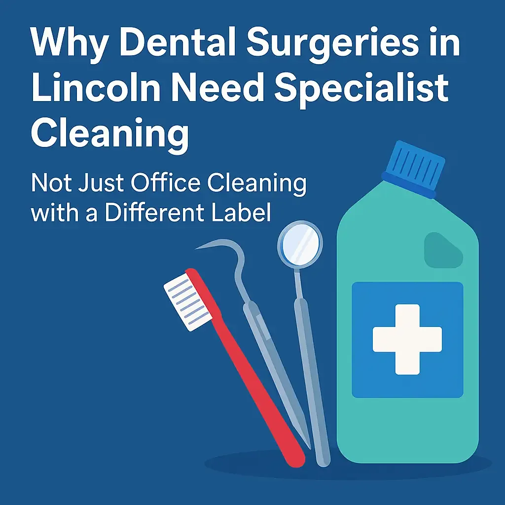 Five reasons dental surgeries in Lincoln need specialist cleaning services