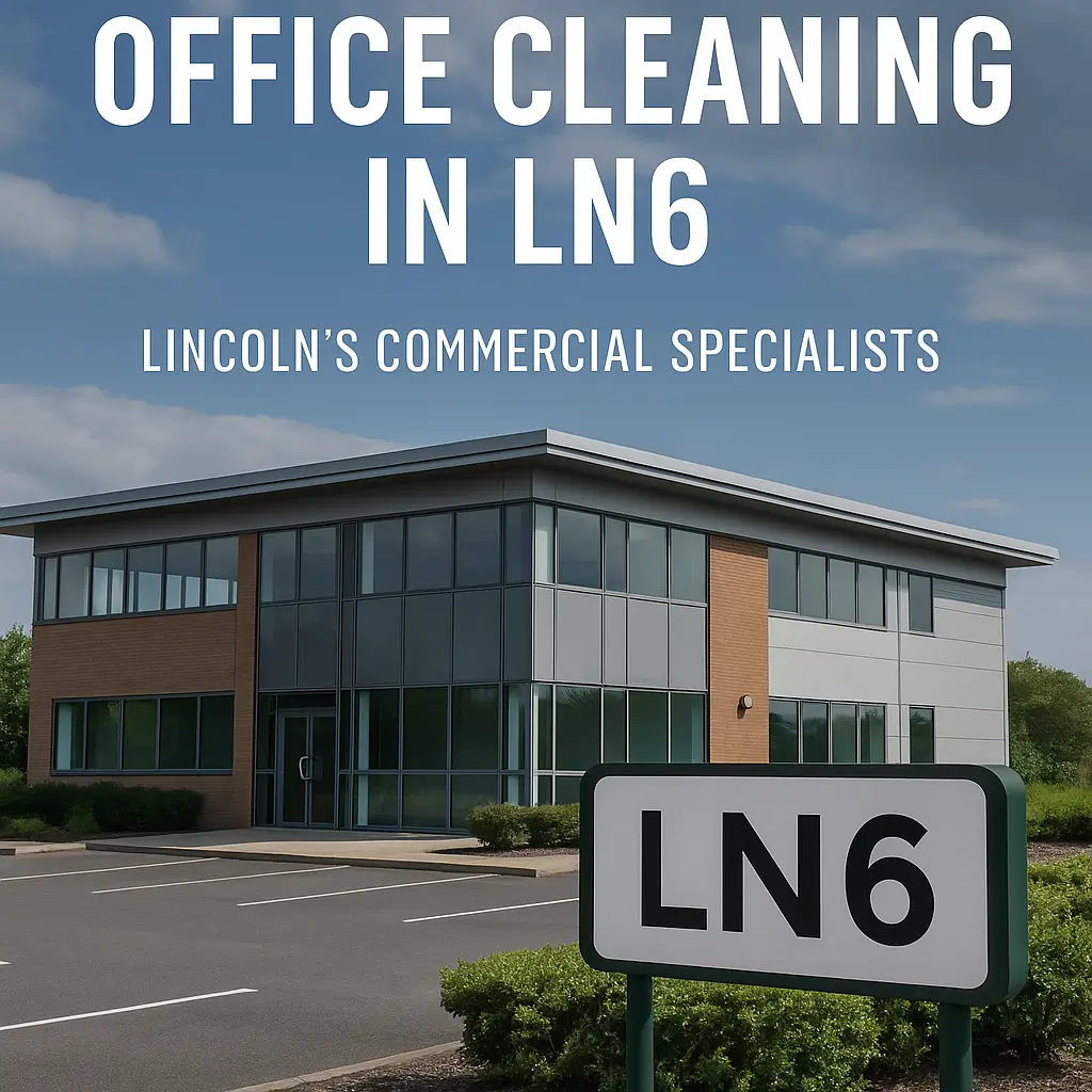 Trusted office cleaning services in LN6 Lincoln, supporting local business