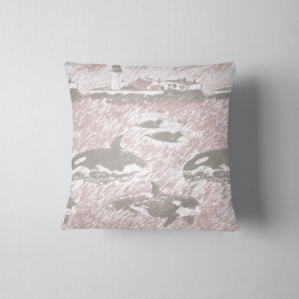 Da Shore Side - Luxury Shetland Tweed Cushion