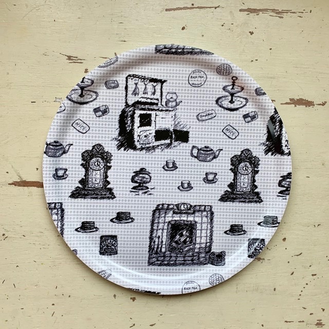 Sunday Tea At Granny & Da’s - Round Tray