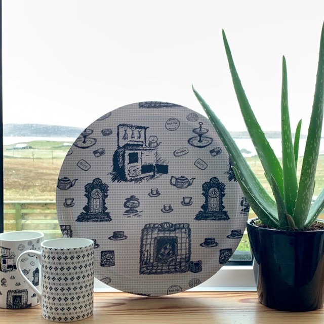 Sunday Tea At Granny & Da’s - Round Tray