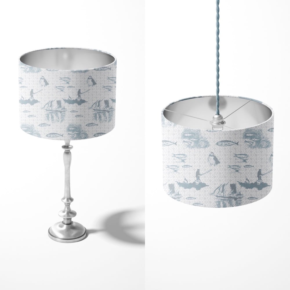 Tammie Norie Fishing - Tactile Lampshade