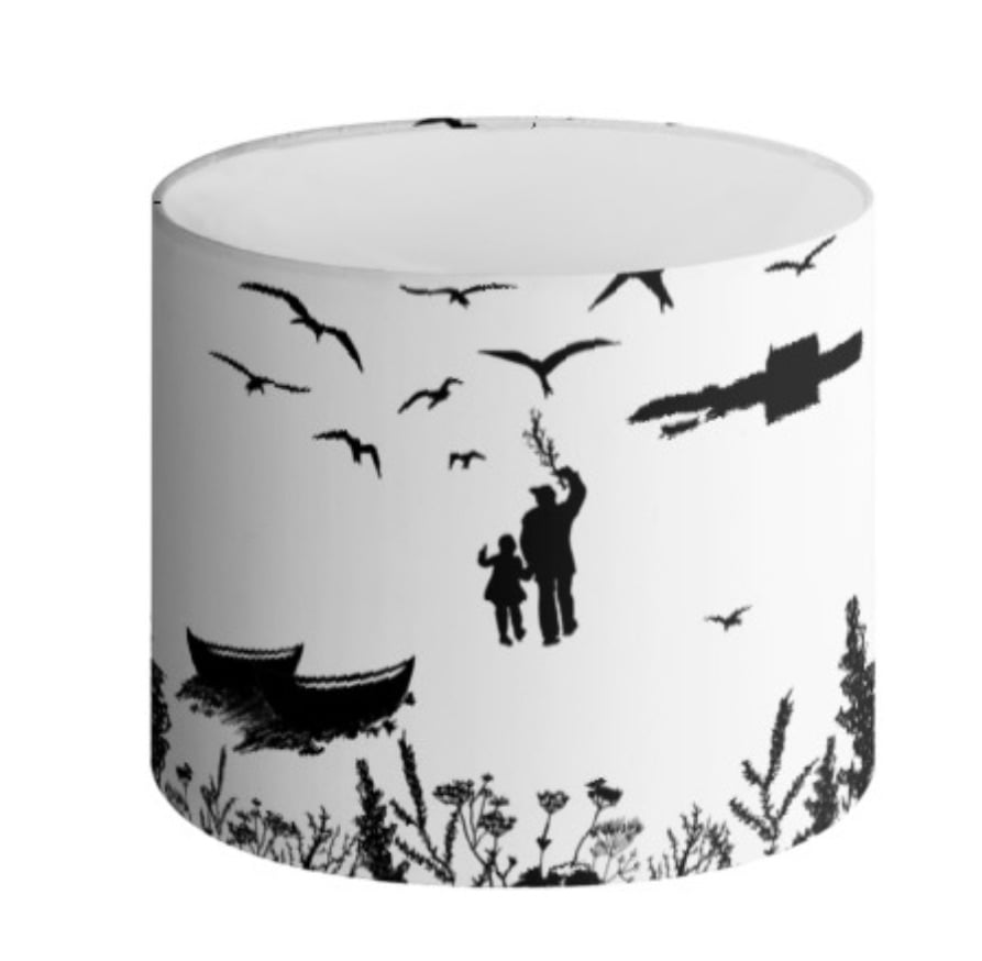 Da Banks Tirricks Diving At Da Hoab - Handmade Lampshade