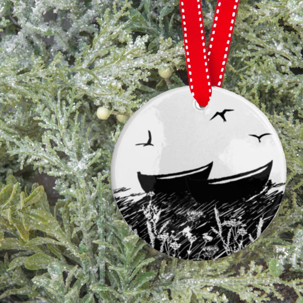 Christmas Bauble - Peerie Auld Boats