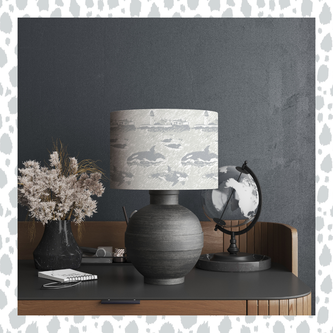 Da Shore Side - Handmade Shetland Lampshade